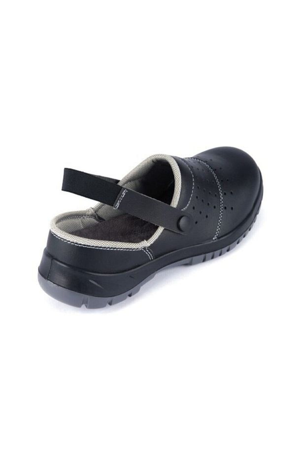 210-03 S1 Siyah Microfiber Jeriko Taban Iş Güvenlik Ayakkabısı - 3