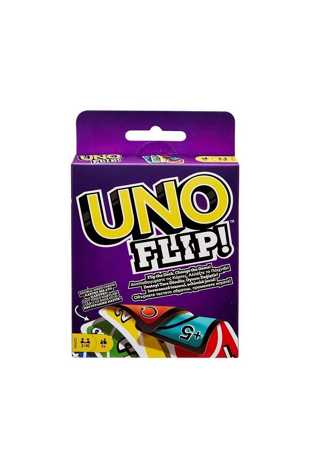 Mattel Games UNO Flip Mattel Uno Flip, Klasik UNO'nun Yeni Versiyonu, Mattel Games GLH50 - 1