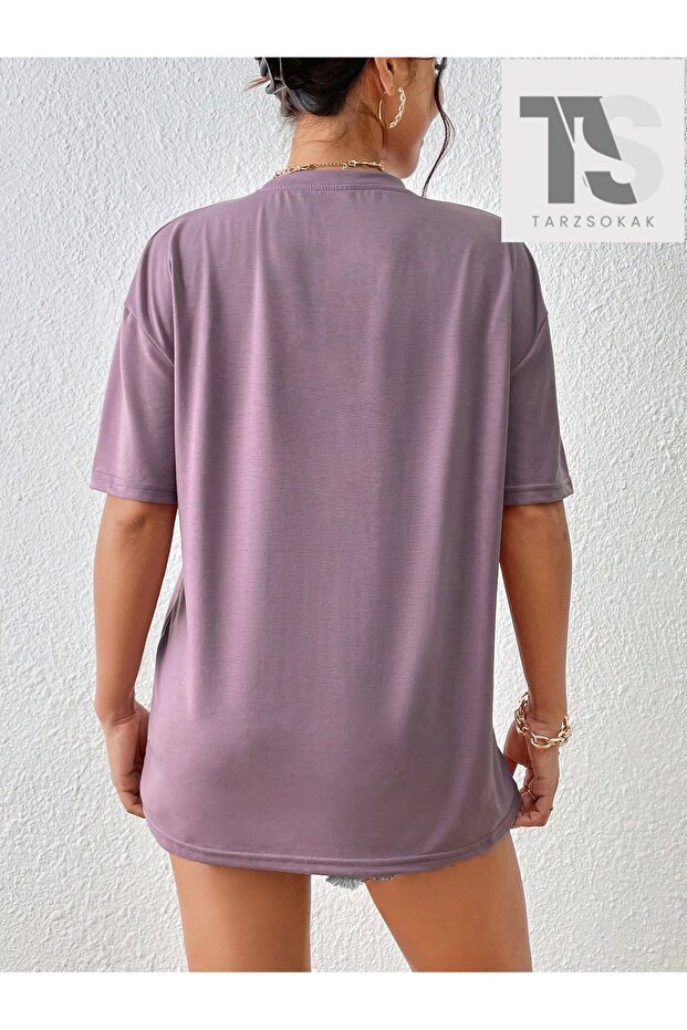 Tricou cu umăr solid - 2