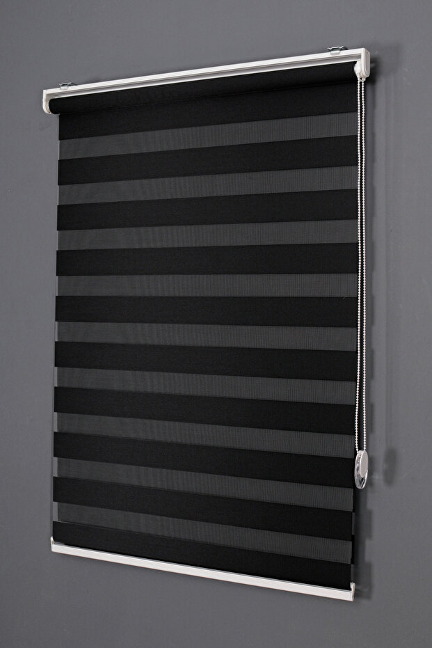 SİYAH BAMBU ZEBRA PERDE - 2