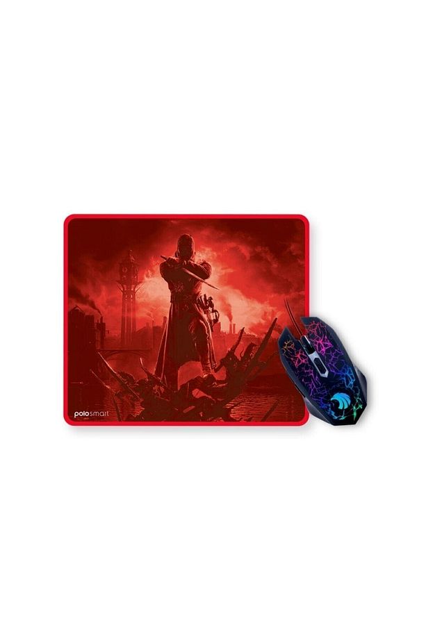 Pgm02 Gaming Mouse + Mouse Pad Kırmızı - 7