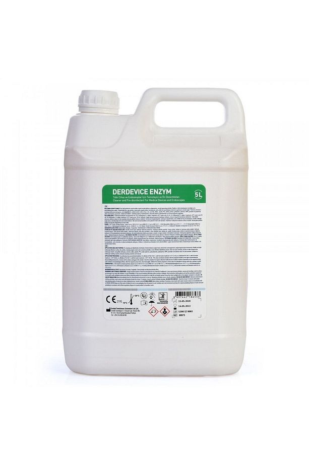Derdevice Enzyme Tıbbi Cihaz Ve Endoskoplar Için Ön Dezenfektan - 1