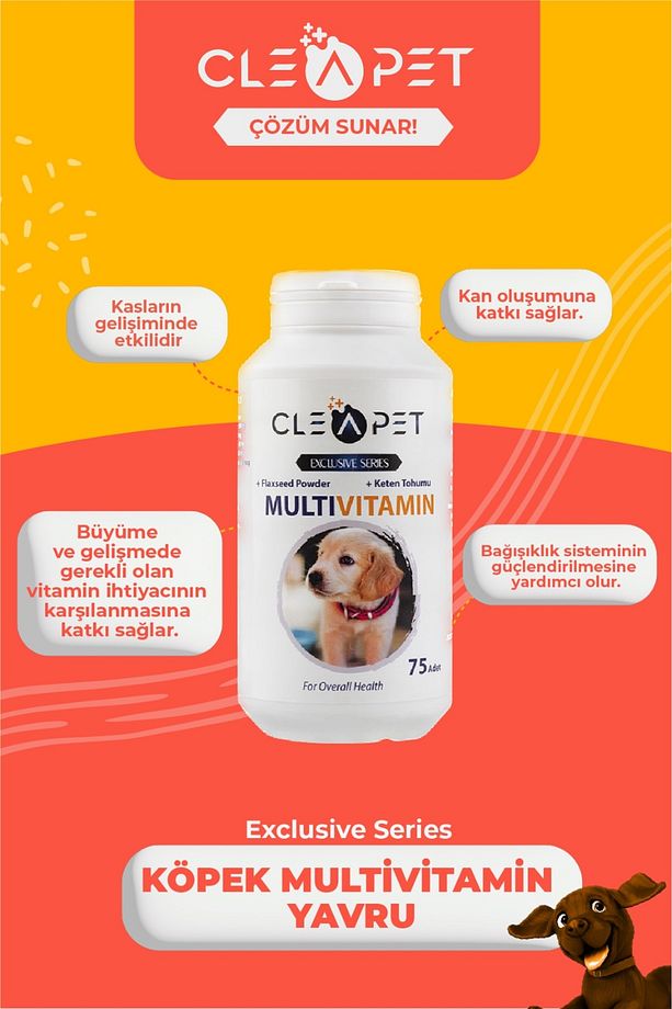 Yavru Köpek Multivitamın - Ödül Bisküvisi Formatında - 1