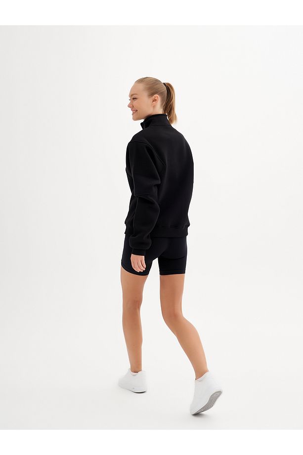 Infinity Collection Kadın Siyah Seamless/dikişsiz Basic Şort - 7