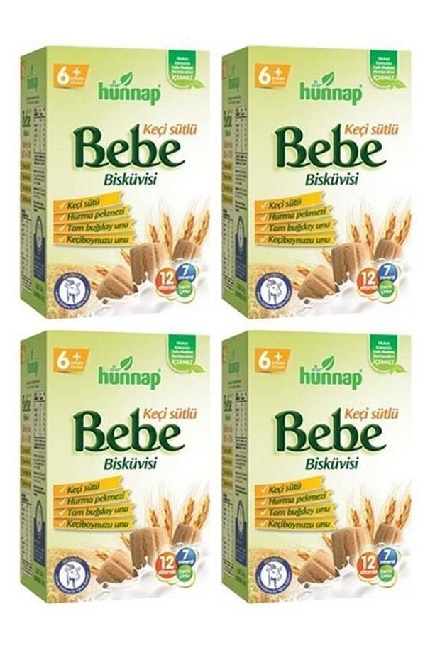 Keçi Sütlü Bebe Bisküvisi 400gr 4 Adet - 1