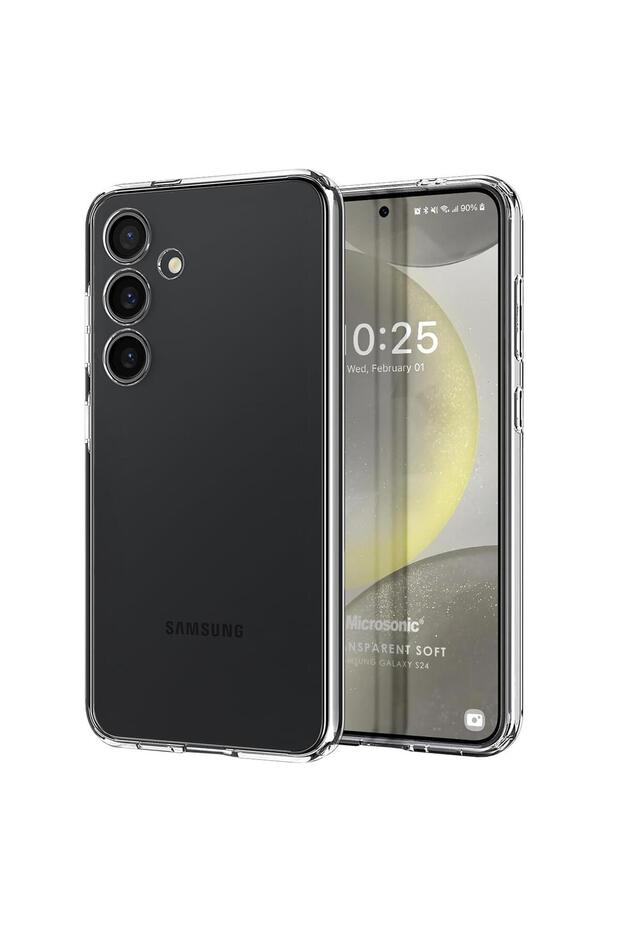 Samsung Galaxy S24 Case Transparent Soft Clear