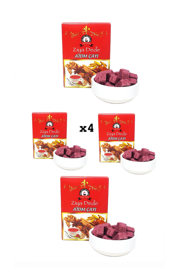 شاي Ziya Dede Atom (NEW CULT) 4 قطع × 150 جرام