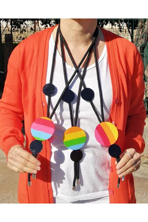 Colorful Design Necklace Std (1 Pc)