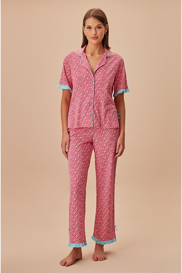 Colourful Maskülen Pijama Takımı - 1