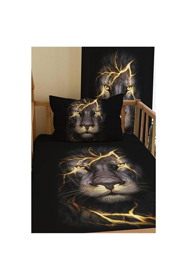 Lion Patterned Children's Bedspread