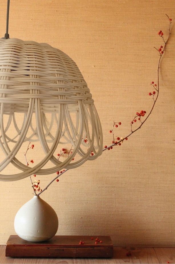 Rattan/bambu/hasır Avize 30cm - 2