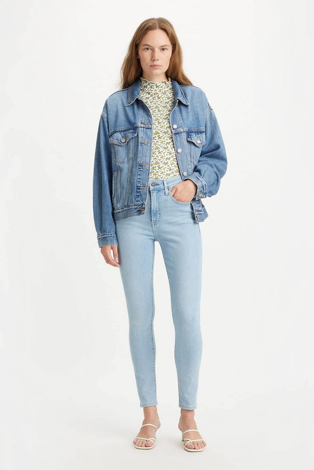 721™High Rise Skinny Women's Jean Trousers - Soho Azure Mood