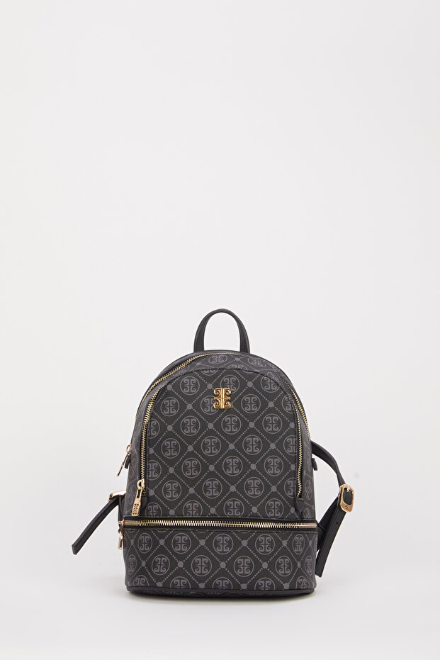 Black Women's Backpack 05PO24Y1918