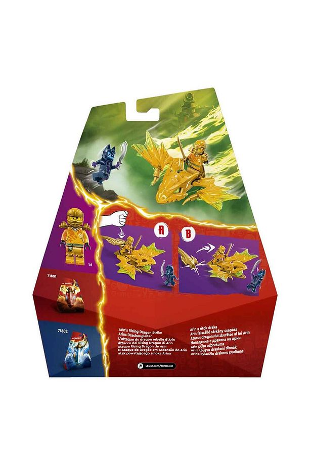 ® NINJAGO® Arin'in Yükselen Ejderha Vuruşu 71803 - 6 Yaş ve Üzeri Çocuklar için Arin Min - 4