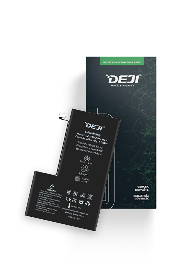 Iphone 12 Pro Max Batarya Mucize Batarya - Orijinal Mah Kapasite - 3