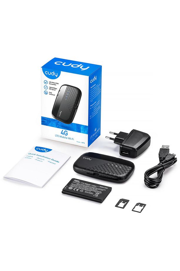 Mf4 4g Lte 2000mah/7saat 10 Cihaz Destekli Sım Kart Takılabilir Taşınabilir Mobile Wi-fi Router - 4