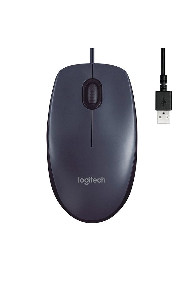 B100 Optik Usb Mouse Siyah 910-003357 - 1