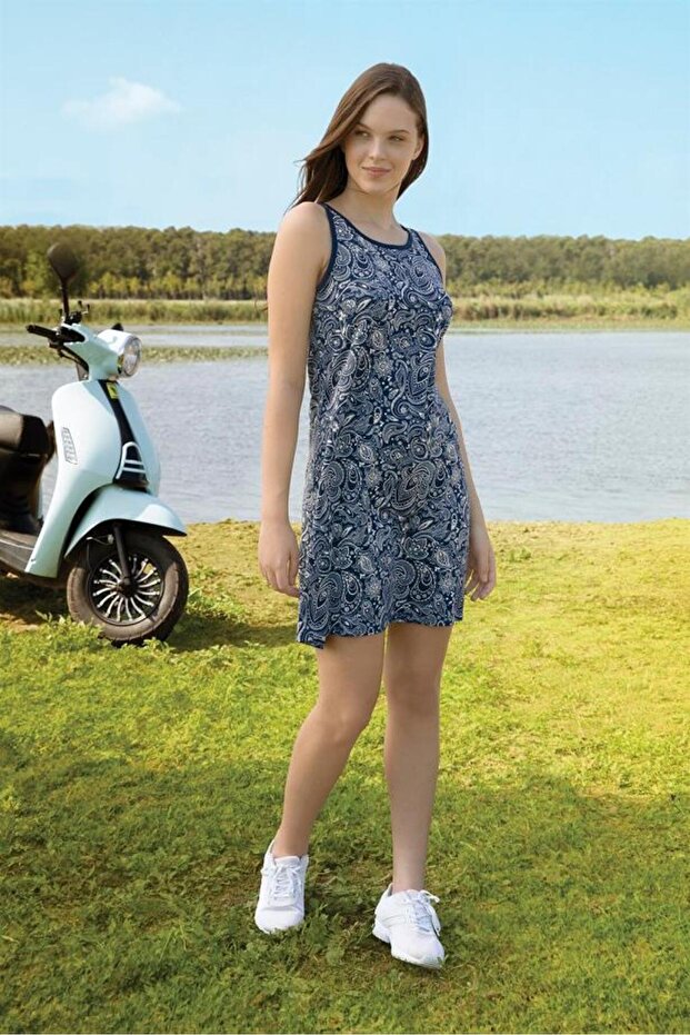 4223 PATTERNED DRESS