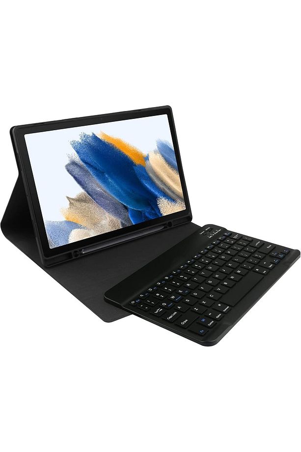 Samsung Galaxy Tab A8 10.5" 2022 SM-X200 için Çıkarılabilir Bluetooth Klavyeli Klavye Kılıfı - 3