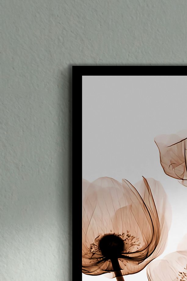 Love Temalı Siyah Çerçeve Görünümlü 3 Parça Mdf Tablo Seti Modern Mdf Baskı Mdf Duvar Tablosu - 5