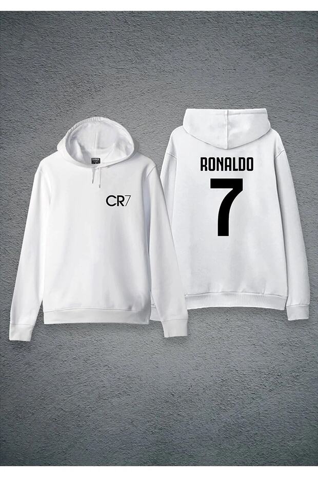 Cristiano Ronaldo Cr7 Jersey Special Design Printed Hooded Unisex Sweatshirt Hoodie