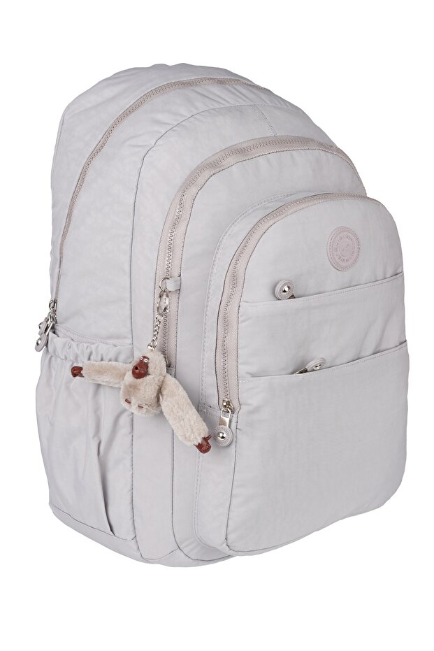Relaxion Waterproof Crinkle Fabric Large Internal Volume Multi-Compartment Backpack