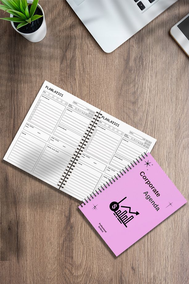 İş Planlama Not Defteri, Günlük Görevler, Yapılacaklar Listesi, Hedefler ve Fazlası - Notebook - 1