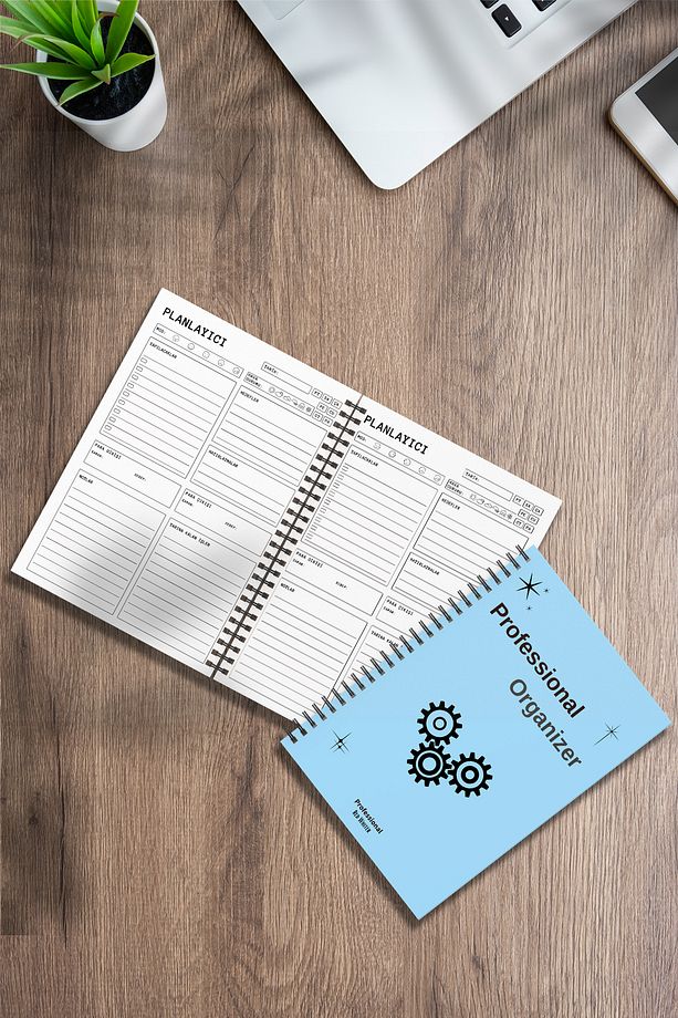 İş Planlama Not Defteri, Günlük Görevler, Yapılacaklar Listesi, Hedefler ve Fazlası - Notebook - 1