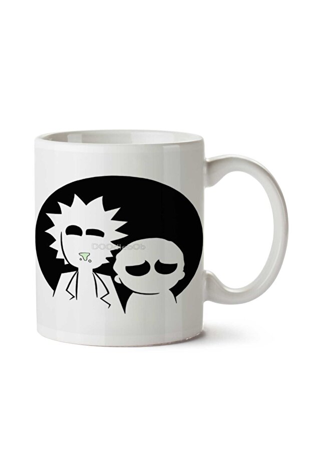 كوب Wubba Lubba Dub Dub مطبوع على الجانبين