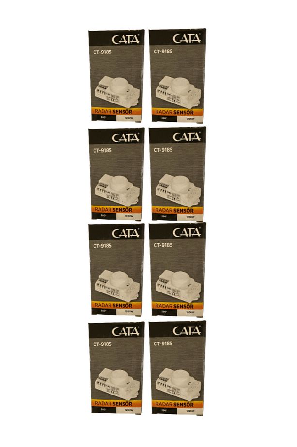 CT-9185 1200W 360 Derece Radar Sensör (8 Adet) - 1