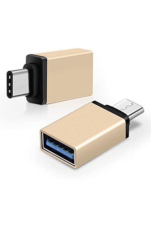 Usb Type-c Dönüştürücü Otg Çevirici Adaptör Usb Klavye Mouse Bağlama - 2