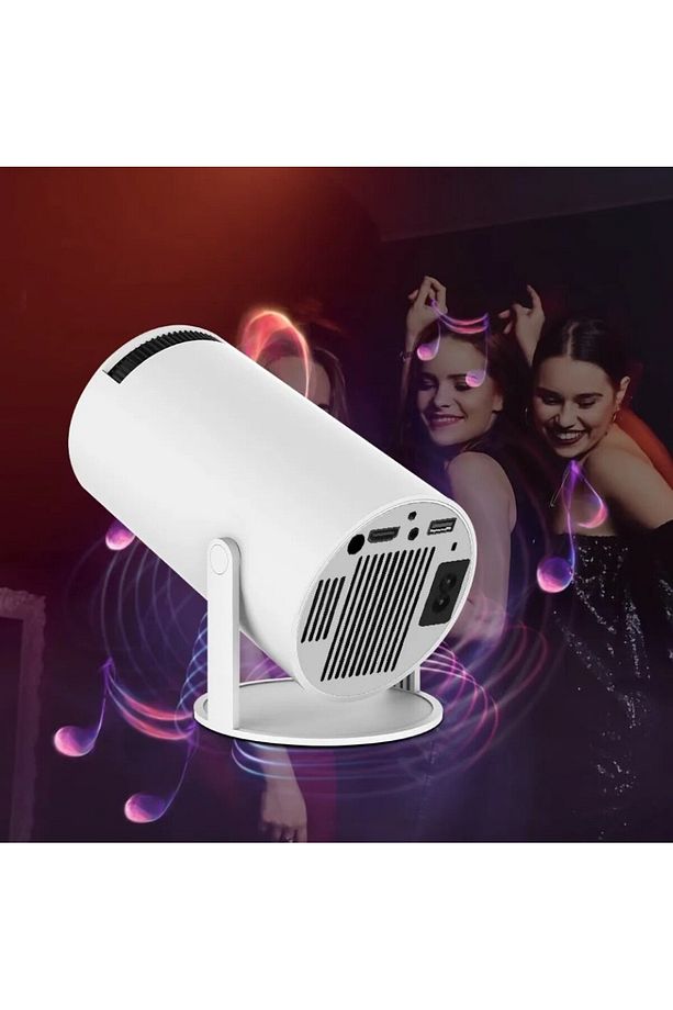 4K Android Led Projektör 1280*720P Taşınabilir Ev Sinema Projeksiyonu Wifi Akıllı Görüntü Sistemi - 5