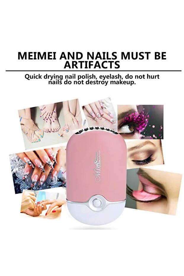 PUDRA İPEK KİRPİK KURUTUCU FAN- İPEK KİRPİK KURUTUCUSU VANTİLATÖR - 4