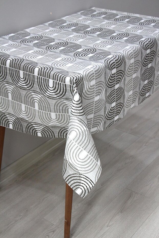 Lined Erasable PVC Oilcloth Tablecloth 206-A