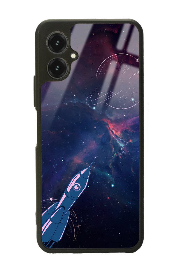 Omix X5 Space Rocket Design Glossy Phone Case