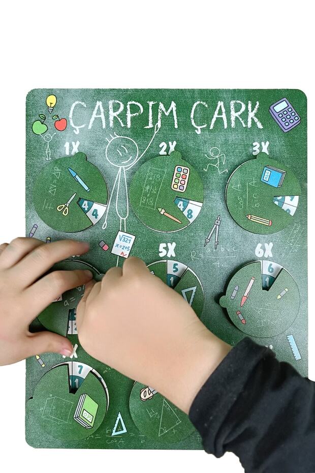 لعبة تعليمية تعليمية لعجلة الضرب - 6