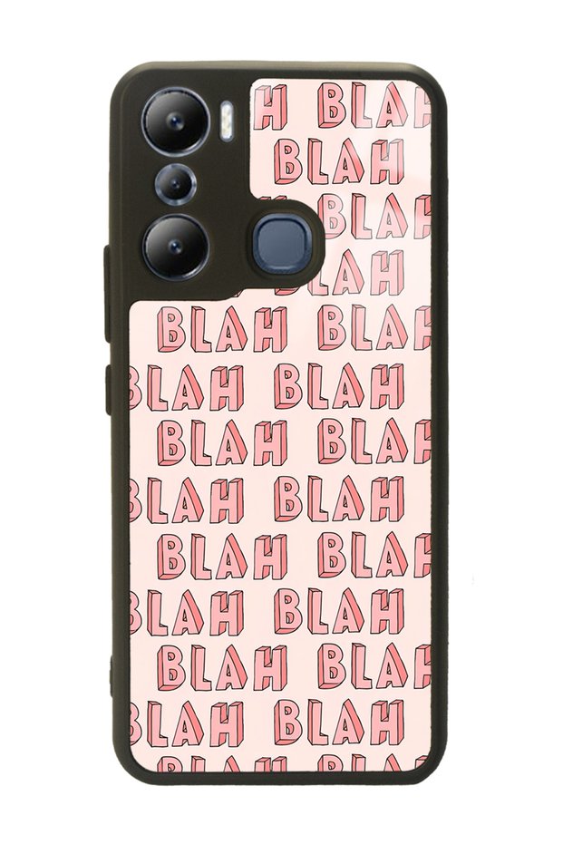 Infinix Hot 20I Blah Blah Design Glossy Phone Case