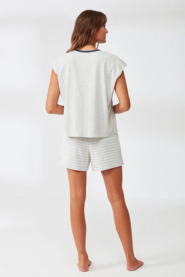 Şort Takım Gri W314sorttk - 4