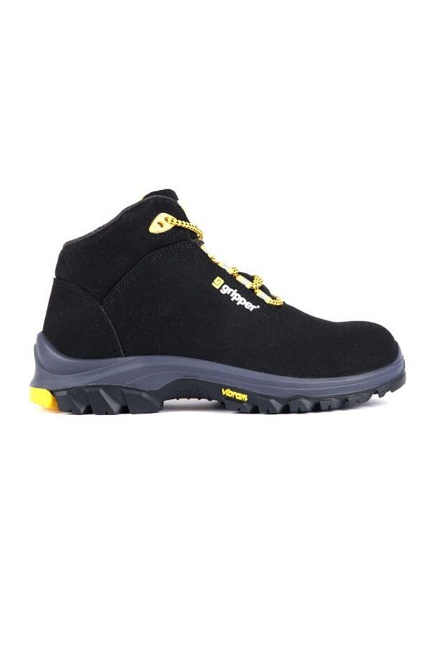 Gpr-54 S3 Siyah Microfiber Kompozit Vibram Taban Iş Güvenlik Ayakkabısı - 2