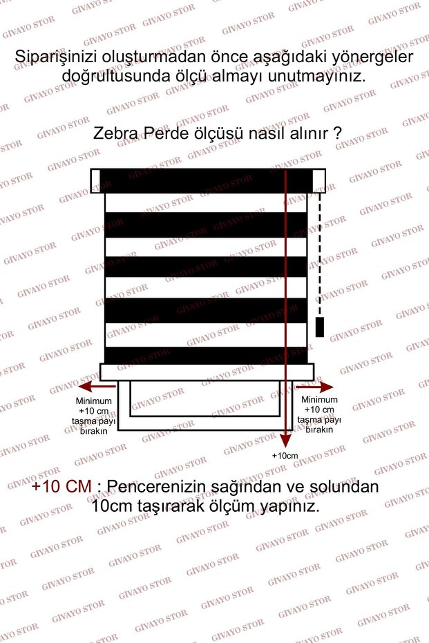 Beyaz Zebra Stor Perde - 5