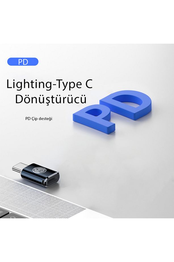 35w Type C To Lightning Iphone 15 Max Pro Plus Yuva Çevirici Hızlı Şarj Aktarımı Otg - 4