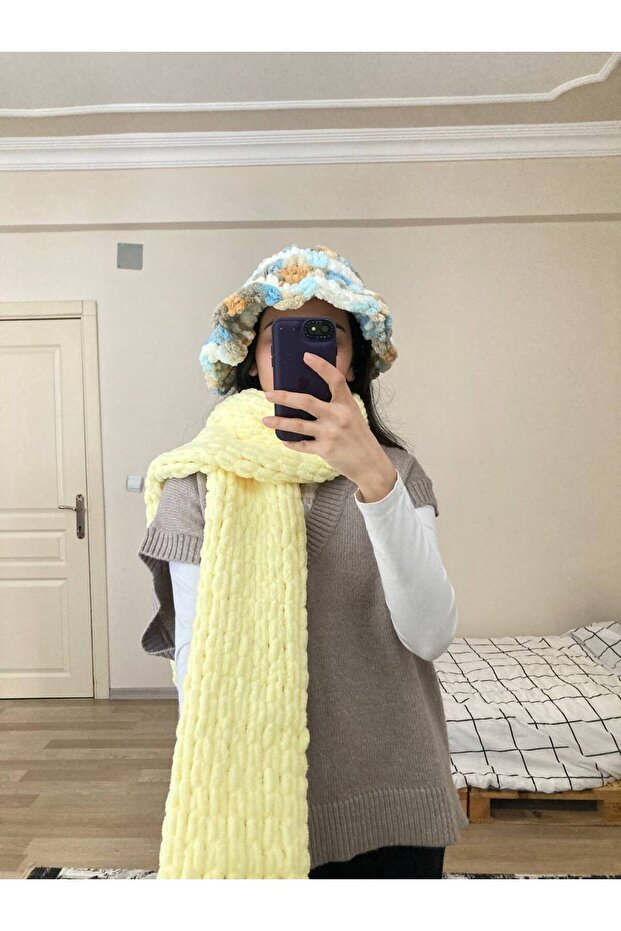 El Örgüsü Bucket Şapka Bere - 2