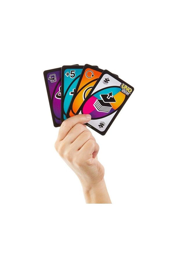 Mattel Games UNO Flip Mattel Uno Flip, Klasik UNO'nun Yeni Versiyonu, Mattel Games GLH50 - 3