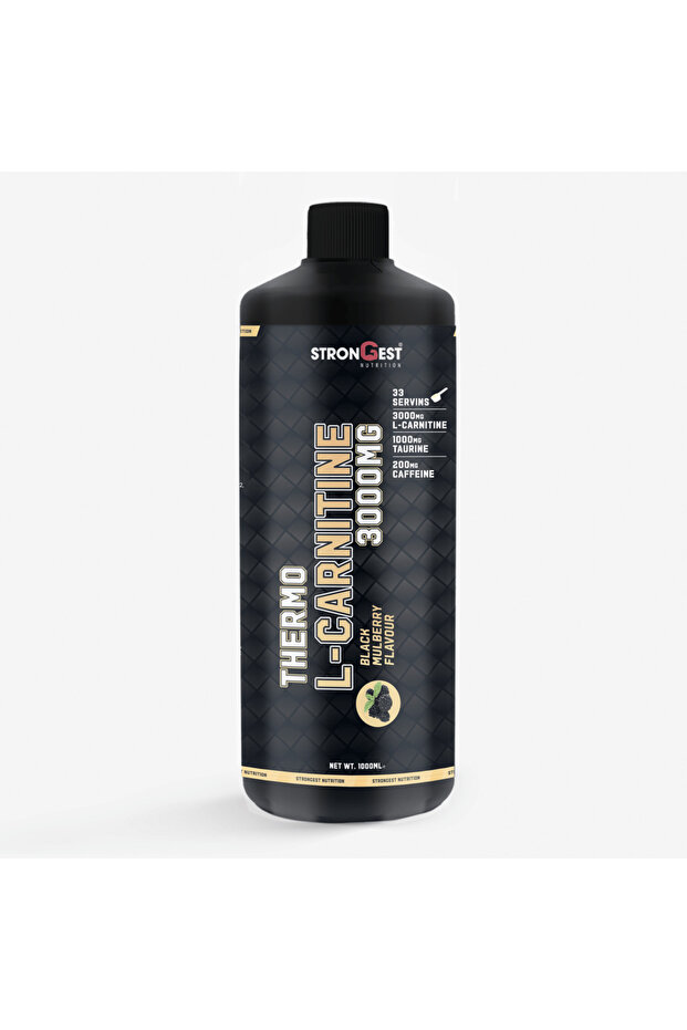 Strongest Nutrition Thermo L-Carnitine 33 Servis Karadut Aromalı