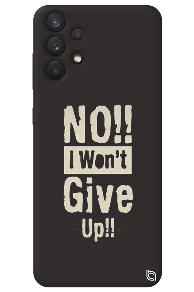 I Don'T Care Patterned Silicone Phone Case with Samsung A13 4g Black Premium Velvet Inside