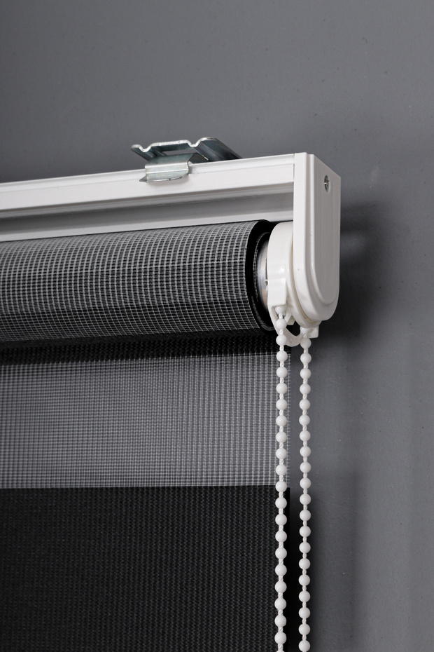 SİYAH BAMBU ZEBRA PERDE - 4