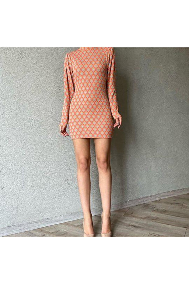 DESENLİ ELBİSE - 3