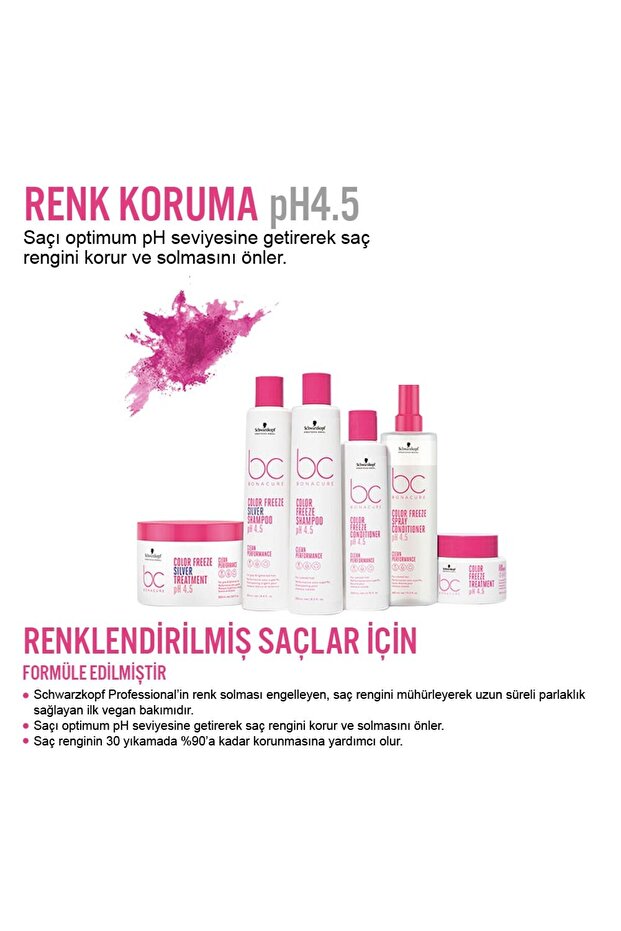 BC Clean Renk Koruyucu Şampuan 1000ml 2 Adet - 6
