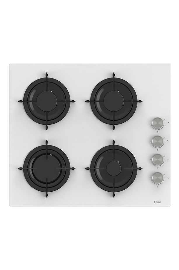 White Mila Fryart Ankastre Set ( D087+CS206+XE63CB) - 3