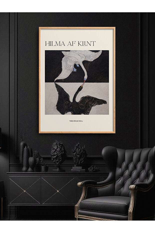 Single Hılma Af Klınt Painting Framed Poster Painting Tk/334